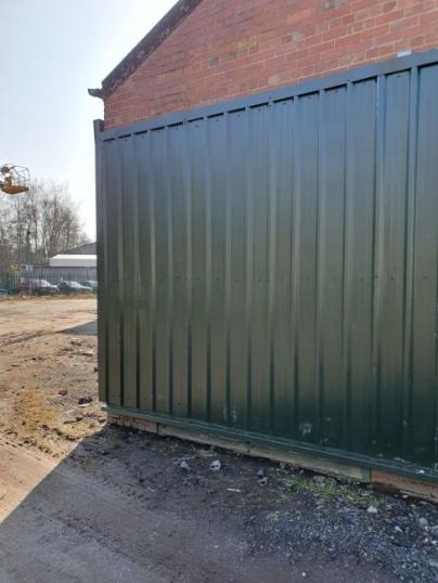 Used as cladding