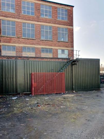 Used as cladding