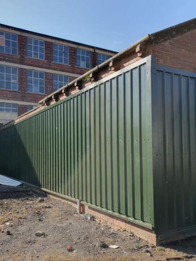 Used as cladding