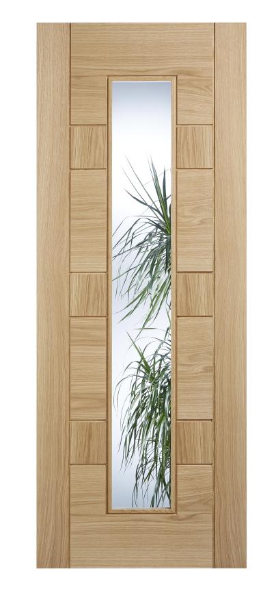 Contemporary Oak Door