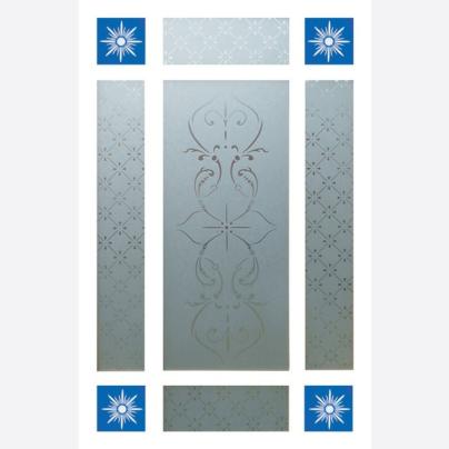 9 PEICE GLASS PACK FOR 30 DOWNHAM BLUE CORNERS