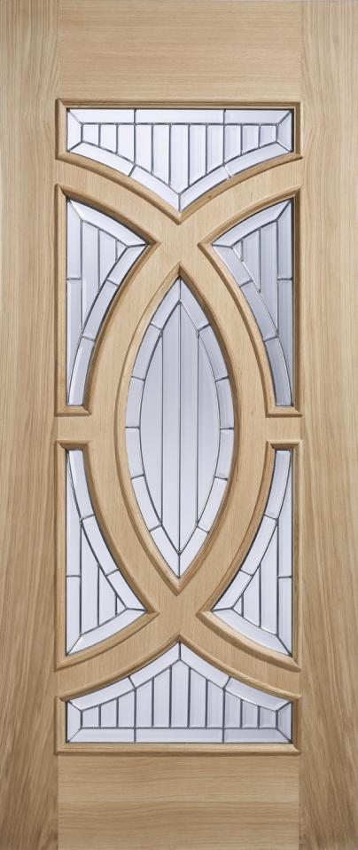 External Glazed Oak Door