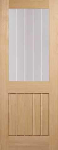 OAK MEXICANO 1 LIGHT WITH SILKSCREEN GLASS (HALF LIGHT) FD30