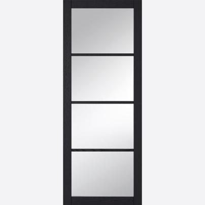 DARK CHARCOAL SOHO GLAZED INTERNAL DOOR
