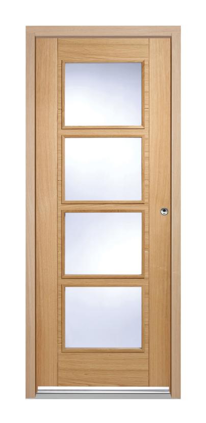 Contemporary Oak Door