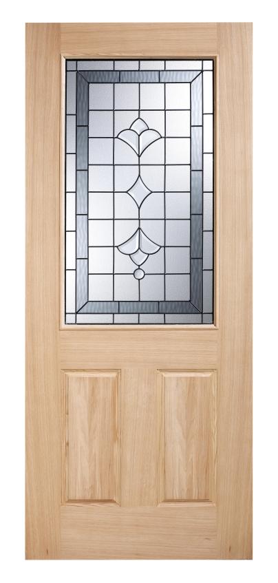 External Glazed Oak Door