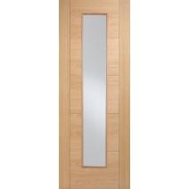 oak glazed door