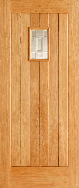 External Glazed Oak Door