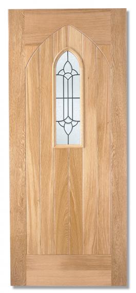 External Glazed Oak Door